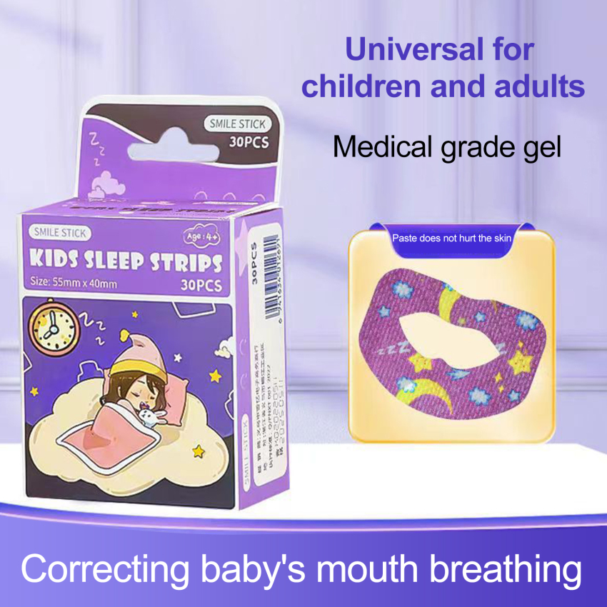 30Pcs/Box Mouth Correction Stickers For Children's Night Sleep Lip Nose ...