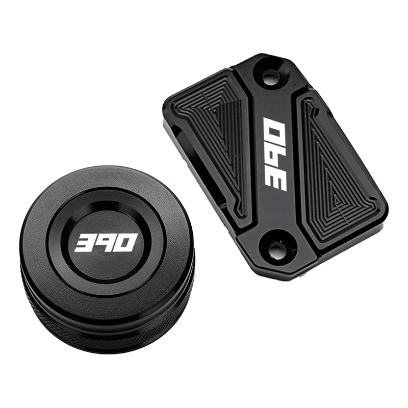 Bike It Brake Fluid Reservoir – Vertical Outlet, White, For Dual Sport & Street Motorcycles