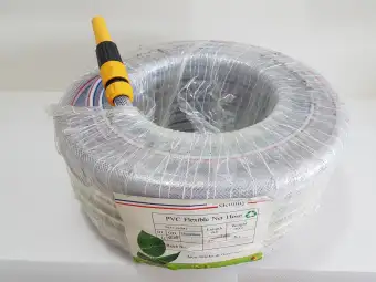 Pvc Flexible Net Garden Water Hose 30m With Attached Jet Spray Nozzles Tap Adaptor Connectors 100 New Product Sg Seller Ready Stocks Free Delivery Lazada Singapore