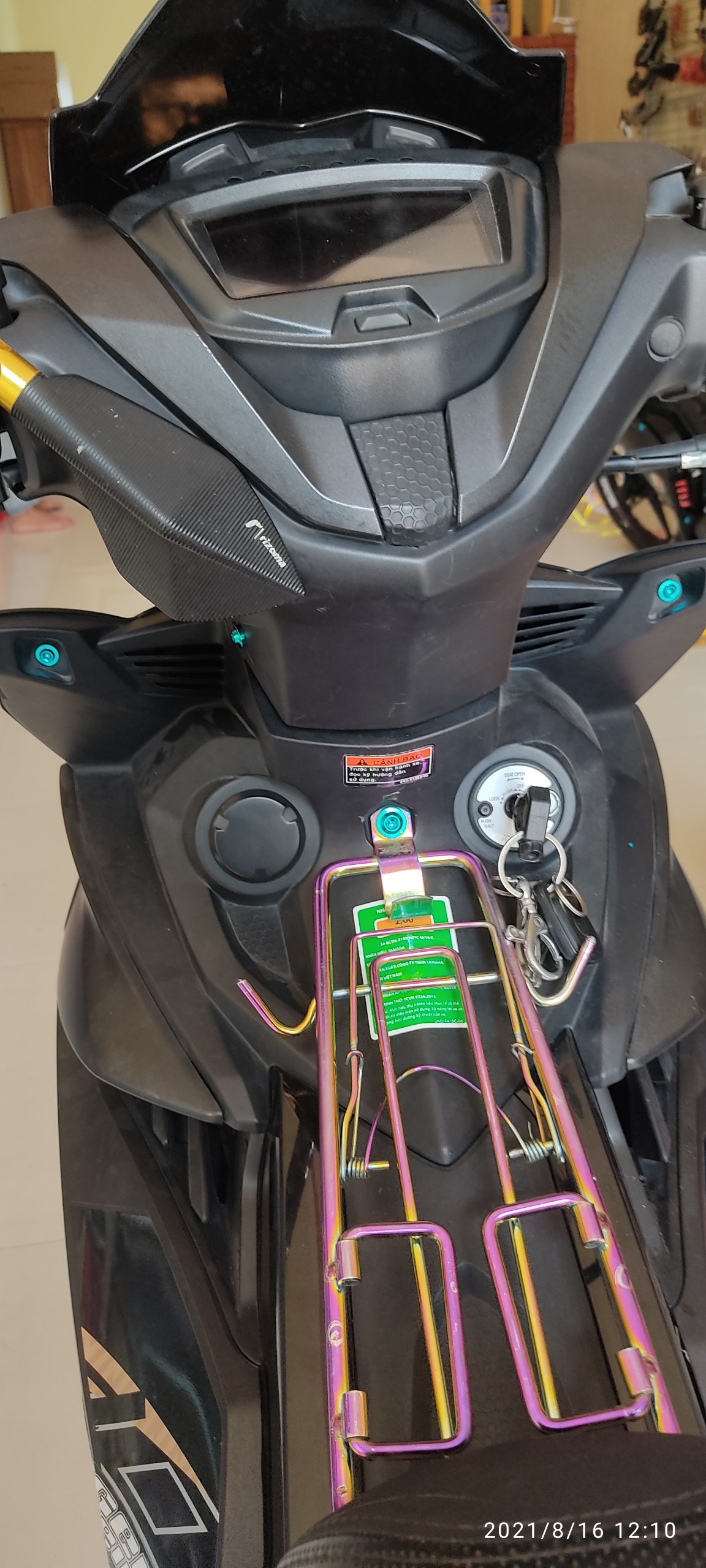 ỐC TITAN GR5 6LY20 GẮN XE MÁY