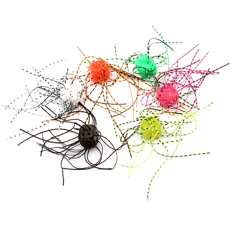 5pcs/lot%20power%20secret%20soft%20fishing%20lure%20dice%20rubber%20handmade%20diy%20set%20bass%20bait%20silicone%20skirts%20high%20density%20accessori%20DFGGT%20-%20Image%202