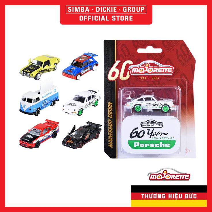 Xe mô hình majorette anniversary edition deluxe cars 212054102 - simba toys vietnam