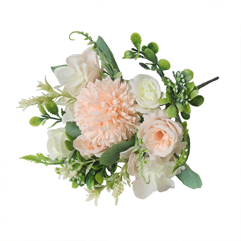 White dandelion simulation flower combination bouquet Home party wedding wall decoration