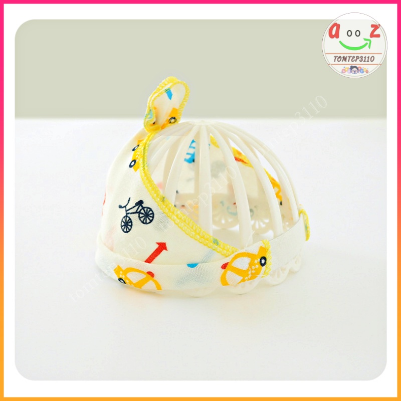 Mũ Che Thóp Sơ Sinh Chất Liệu 100% Cotton Cho Bé 0 - 6M