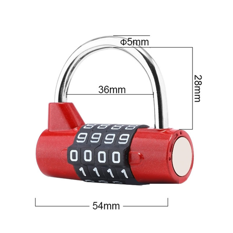 position horizontal large character gym lock, locker cabinet, cabinet password lock, padlock, combination lock