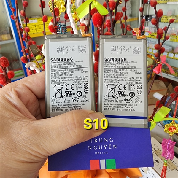 Pin sam sung s10/g973f zin hãng