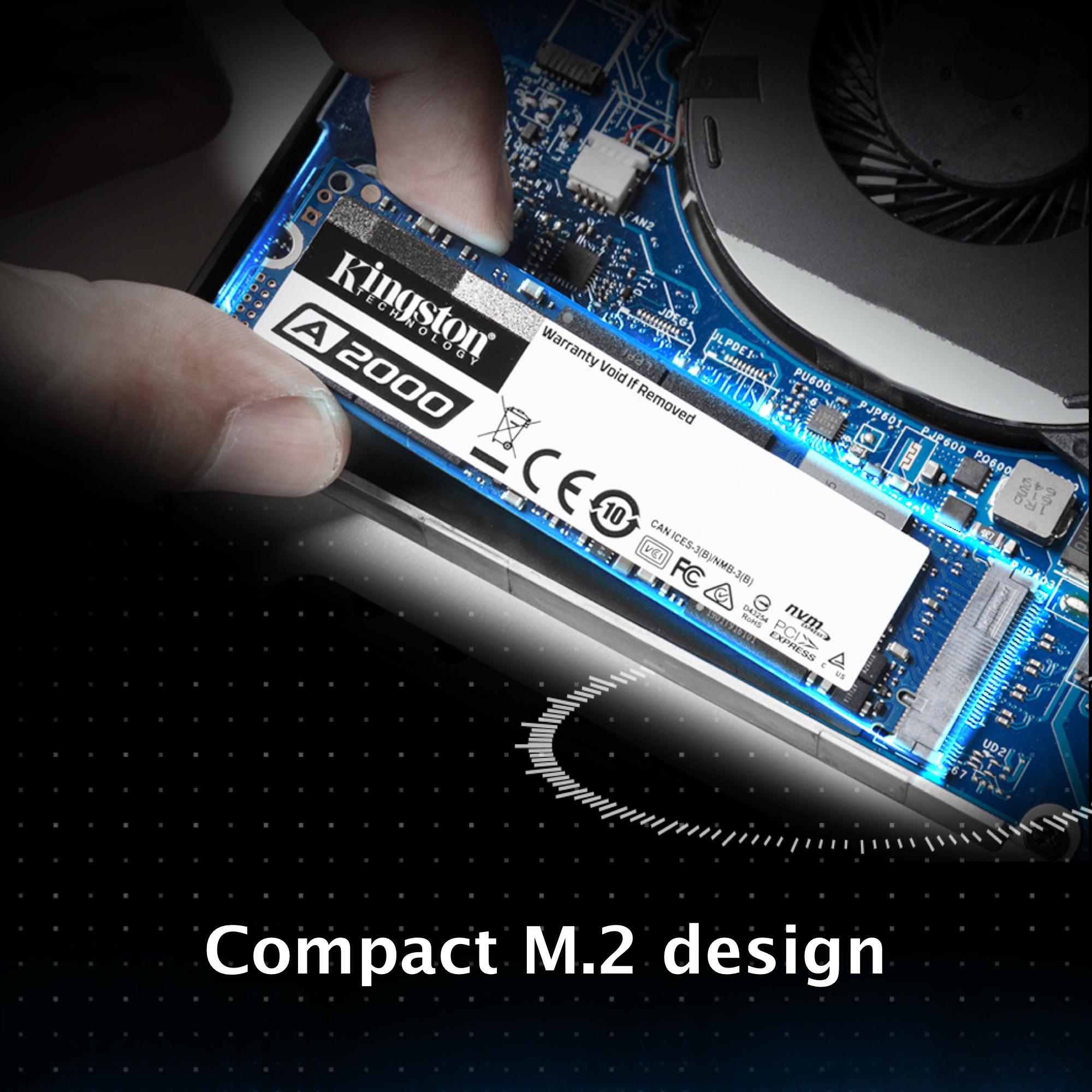 Kingston A2000 Nvme Pcie Internal Ssd Capacities 250gb 500gb 1tb Lazada Singapore