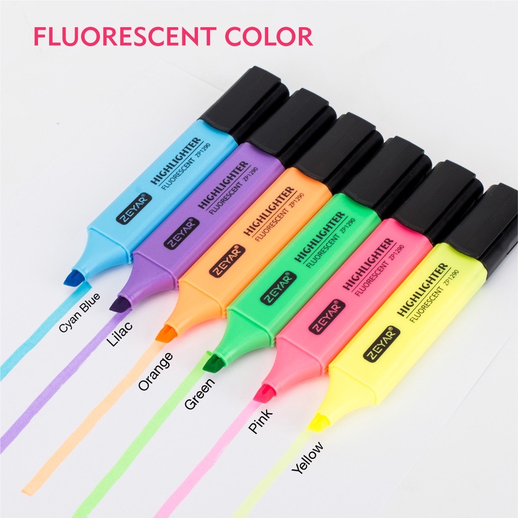 Bút HIGHLIGHT dạ quang nhiều màu/ Bút đánh dấu highlight dạ quang
