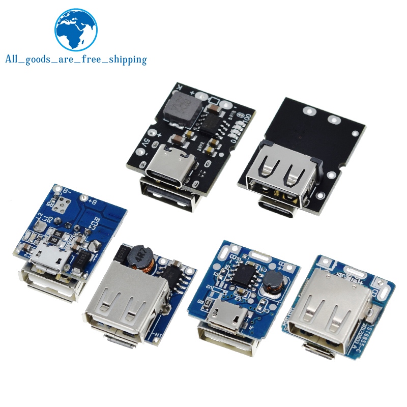 Type-C%20/%20Usb%205v%201a%202a%20Boost%20Converter%20Step-Up%20Power%20Module%20Mobile%20Power%20Bank%20Accessories%20With%20Protection%20Led%20Indicator%20-%20Image%202