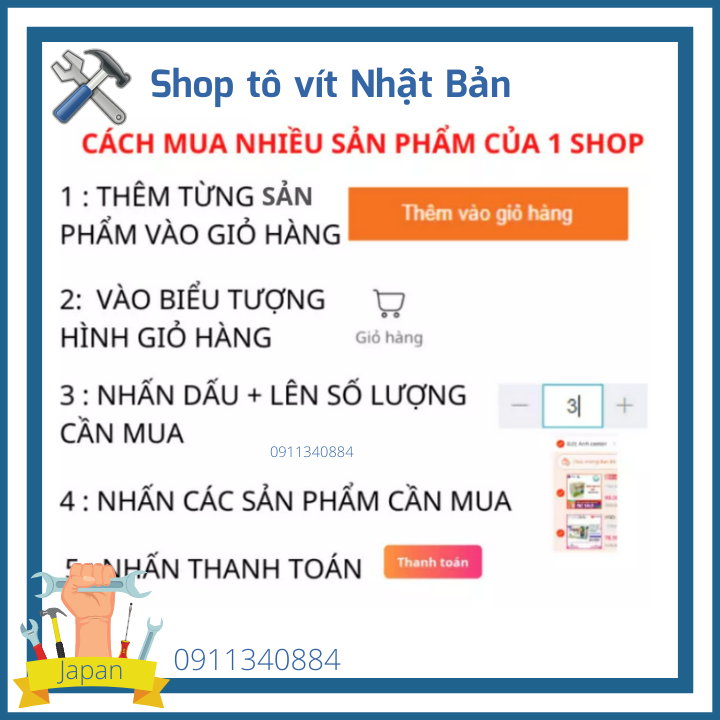 [HCM]Vỉ 2 mũi vít +2 ACMD Anex Nhật Bản