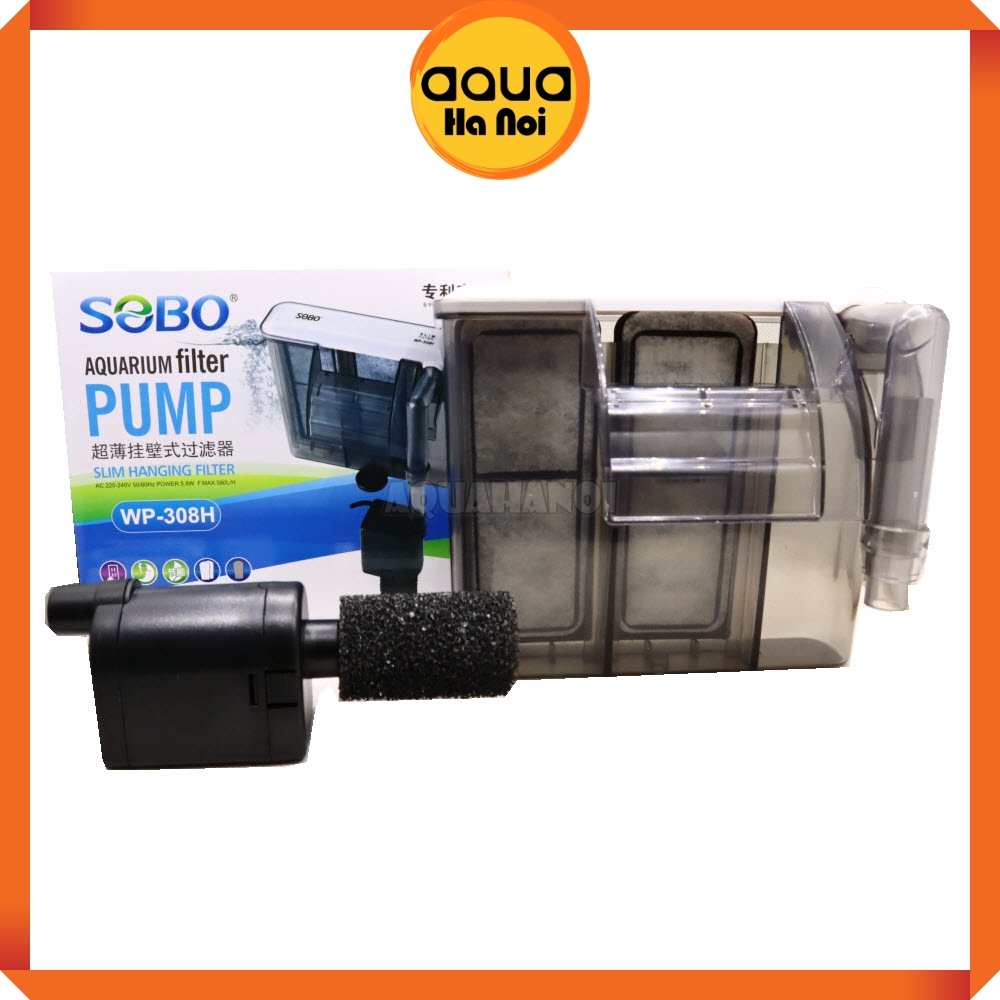 Lọc thác SOBO WP 308H/408H/508H cho hồ cá thủy sinh