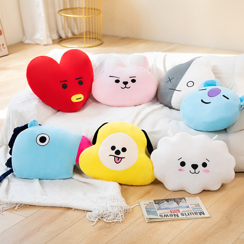 Cartoon throw pillow plush cushion cute throw pillow