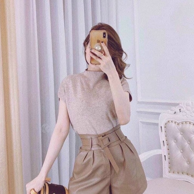 Áo len tay hến cực bắt dáng, siêu xinh
