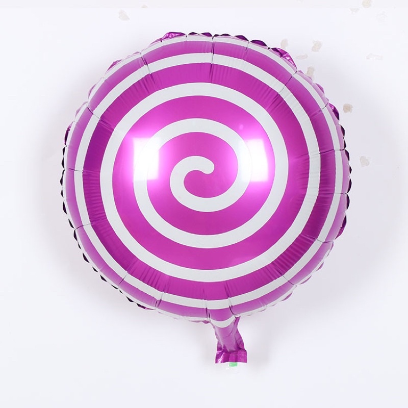 Bóng trang trí kẹo mút xoắn ms 02- size 45cm