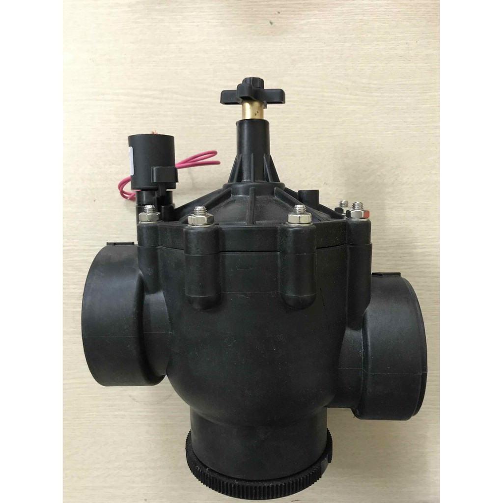 Van điện từ ngoài trời phi 90 điện 220V/24V