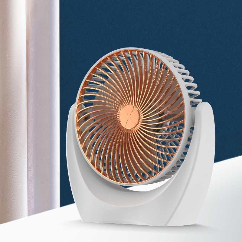 Ohfulls Mini Tabletop Fan Quiet Portable USB Desktop Fan For School Air