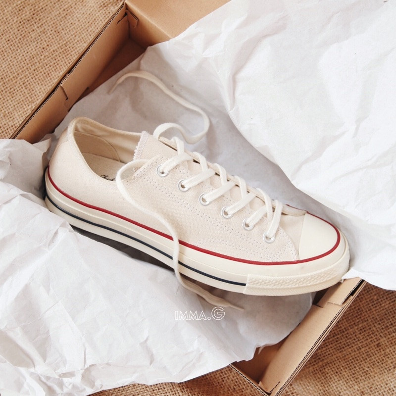 Giày sneaker converse 1970s thấp cổ kem nam nữ