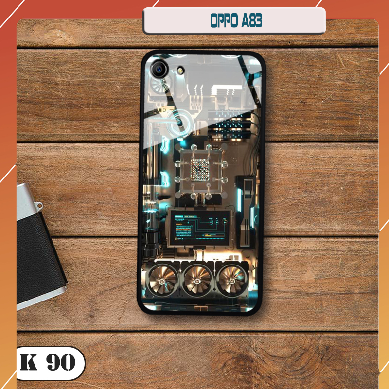 Ốp lưng Kính Oppo A83 in 3D Ver 7