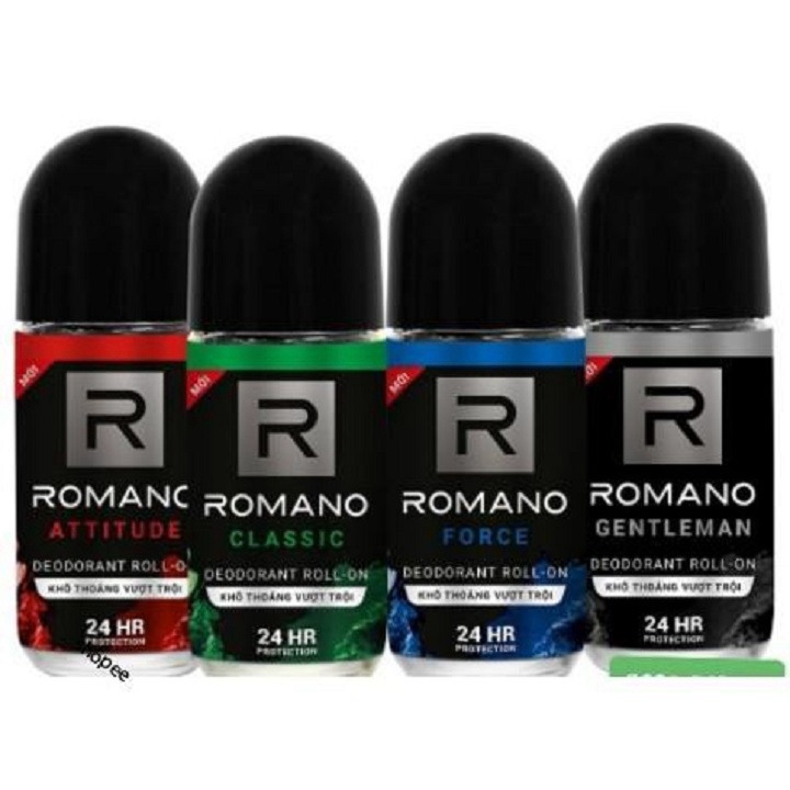 25ml - Lăn khử mùi Romano 25ml