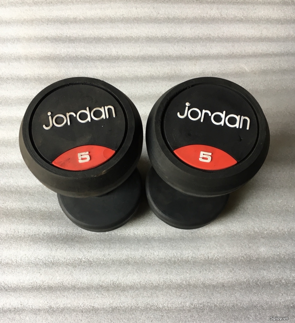 Tạ tay cao su Jordan 5kg cao cấp (1 cục)