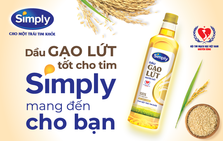 [Combo 2 Chai] Dầu gạo lứt Simply 2L