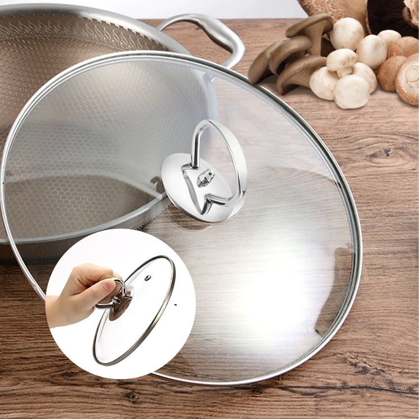 NÚM VUNG INOX CAO CẤP (NÚM THAY THẾ) NÚM VUNG XOONG NỒI