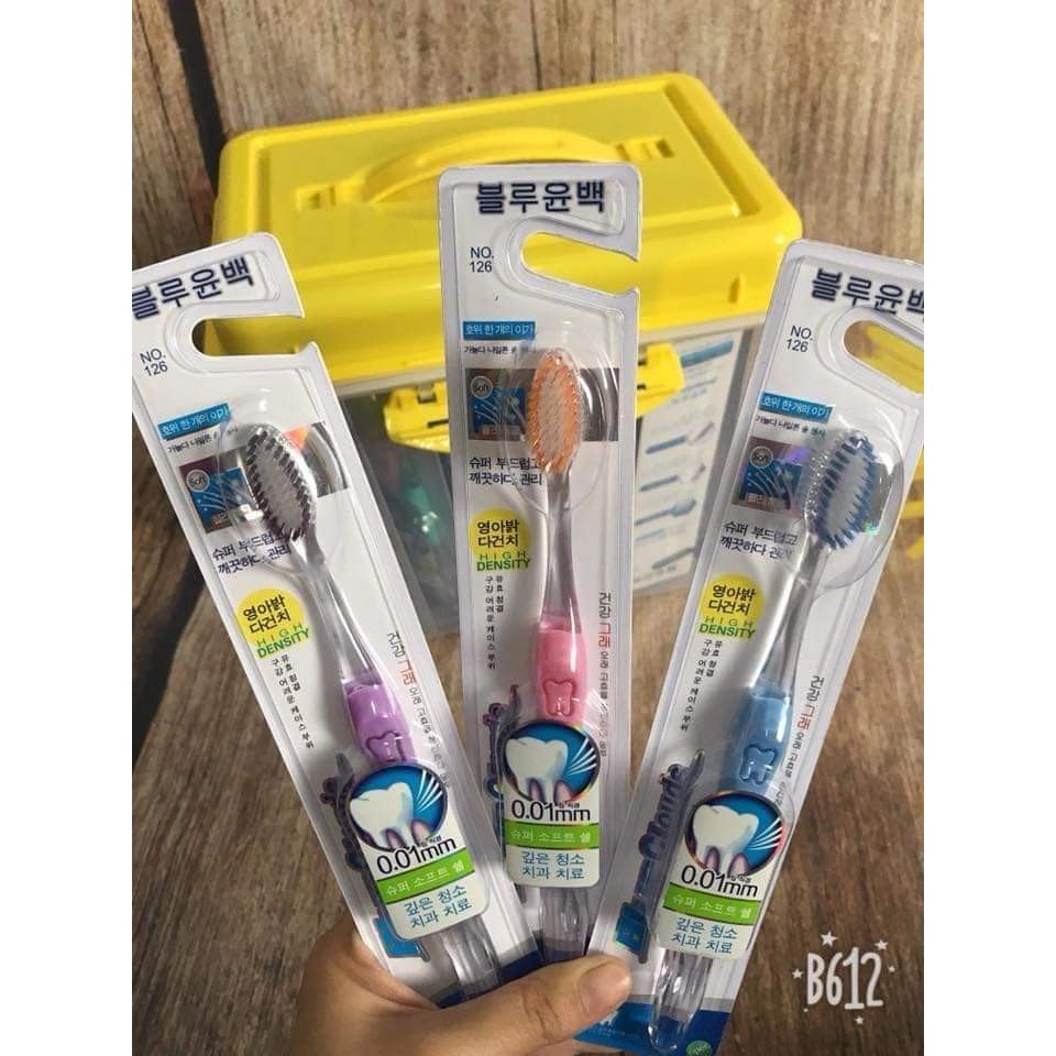 Combo 2 bàn chải đánh răng hàn quốc No126