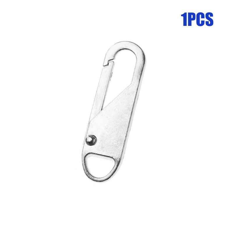 5Pcs Universal Metal Zipper Puller Handle Detachable Replacement Zipper Slider Backpack Handbag Coat Sewing Repair Pull Tab Head