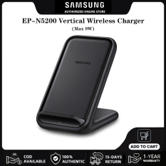 Bộ Sạc Không Dây Đứng Samsung EP-N5200 Chính Hãng Đế Chuyển Đổi Thông Minh Qi 9W Cho Galaxy S8 S9 S10 S20 S21 S22 Ultra Note 20 10 + 9/iPhone 13 12 11 X XR XS 8/ Smart Pad