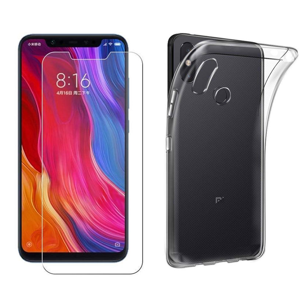 Ốp dẻo trong suốt cho Xiaomi Mi 8 (Hàng loại A)