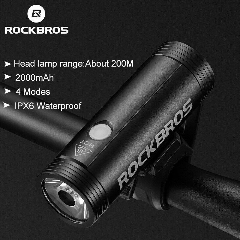 Đèn Pha ROCKBROS 400/800lm Chống Nước Cho Xe Đạp (98 * 32mm)