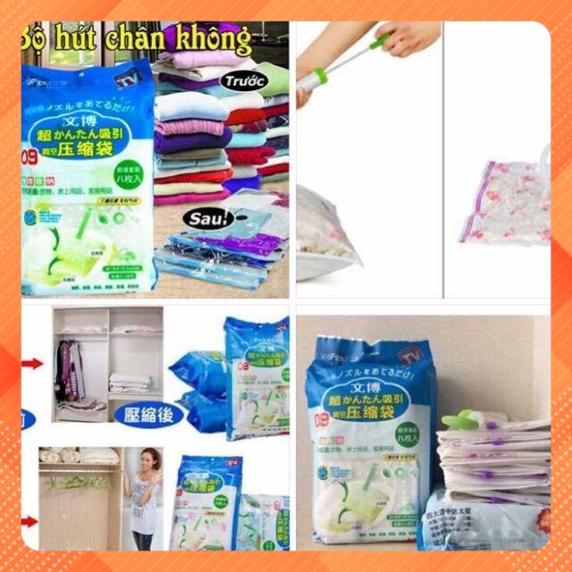 Bộ túi hút chân không kèm bơm