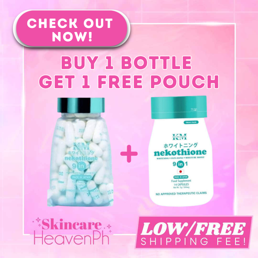 C Original Nekothione: Bottle & Pouch 9in1 Gluta Capsule