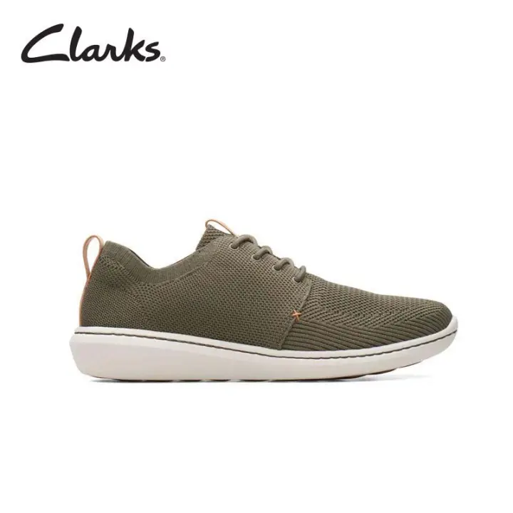 CLARKS Step Urban Mix Khaki Textile 