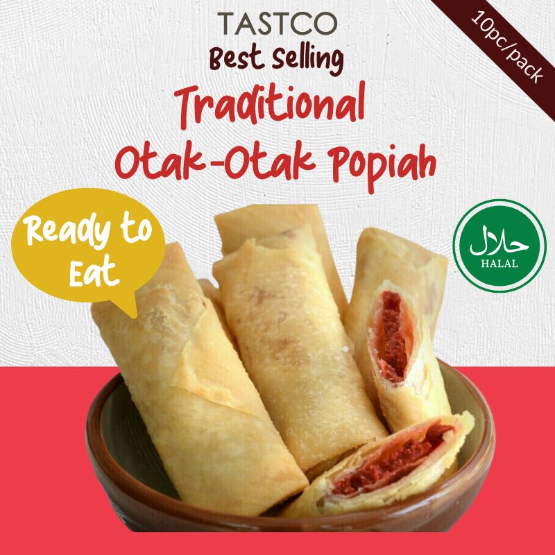 [TastcoMart] [Ready to Eat] Traditional Otak-Otak Popiah - HALAL ...
