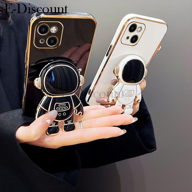 New Phone case Xiaomi Redmi A5 Back cover Shining Astronaut Spaceman Bracket Holder Design soft plating for Redmi A5 case.