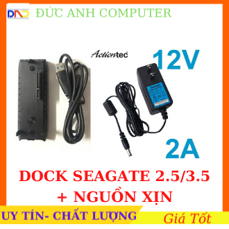 Dock Hdd SEAGATE Dùng Đọc Dữ Liệu  Ổ Cứng 2.5 inch - 3.5 inch- Chuẩn USB 3.0