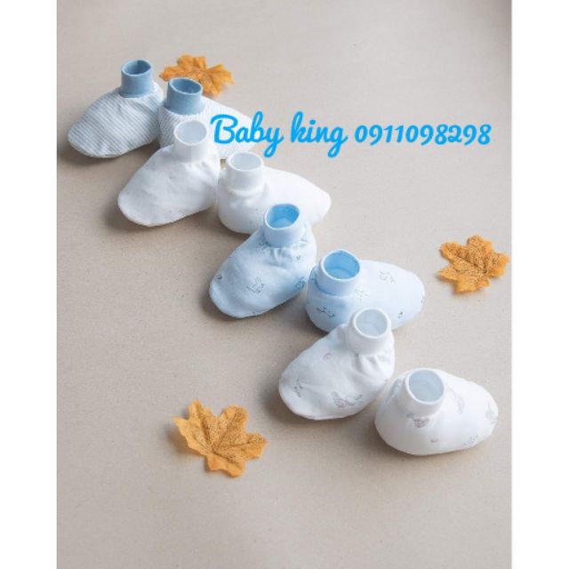 [MIO MỎNG] Bao tay bao chân bo MIOMIO ( bao tay : 2 đôi, bao chân : 1)