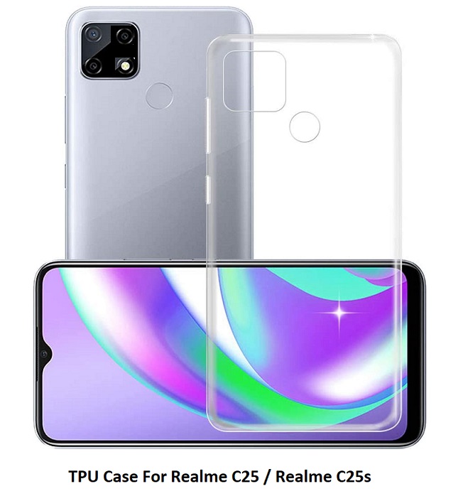 Ốp Realme C25 / Realme C25s dẻo trong suốt (Loại đẹp)