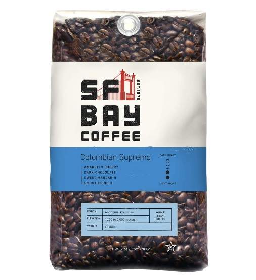 san francisco bay colombian supremo