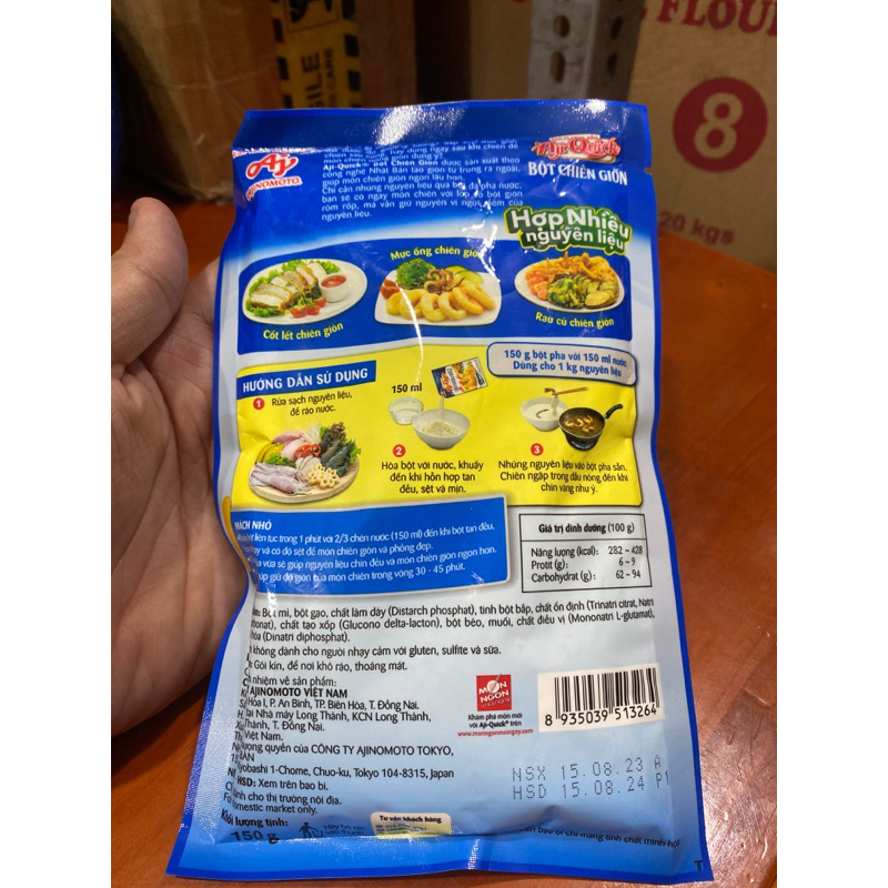 Bột chiên giòn Aji Quick 150g