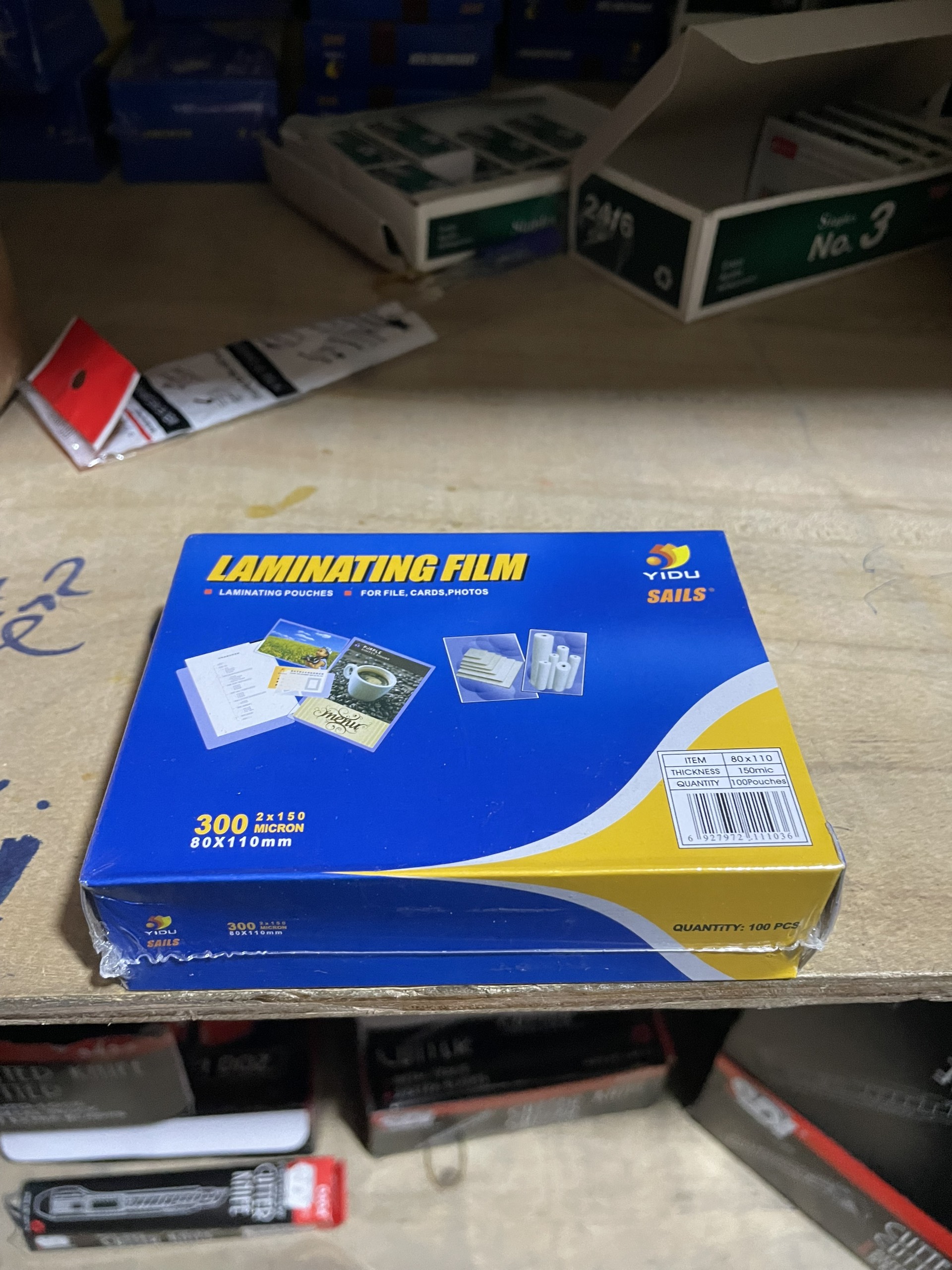 Màng Nhựa Ép Plastic Giấy Chứng Minh Nhân Dân, Căn Cước, Bắng Lái Xe 100 tờ/xấp
