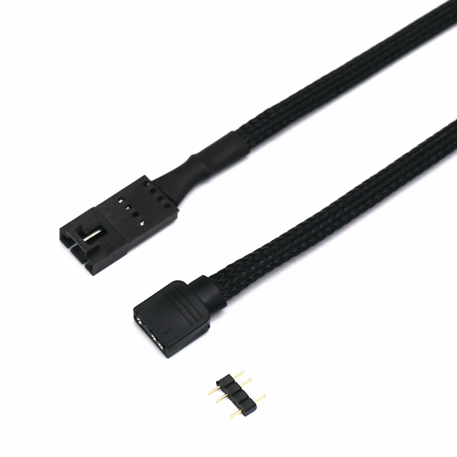 NEWMANA Argb Controller Adapter Cord Upgrade Your Pc with 25cm Argb Controller Adapter Cable for Stunning Rgb Effects Compatible with Ql Ll120 Icue Rgb Led Fans