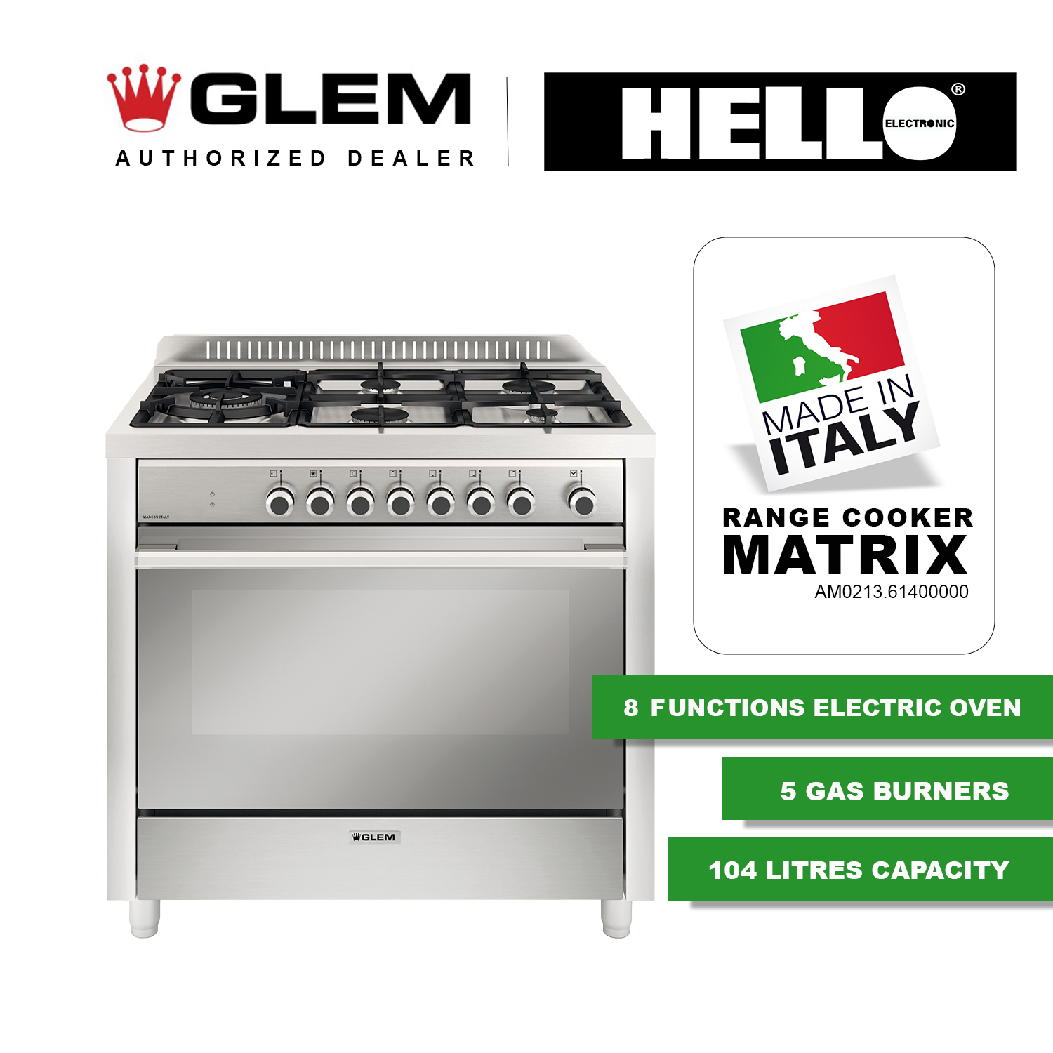 matrix range cooker