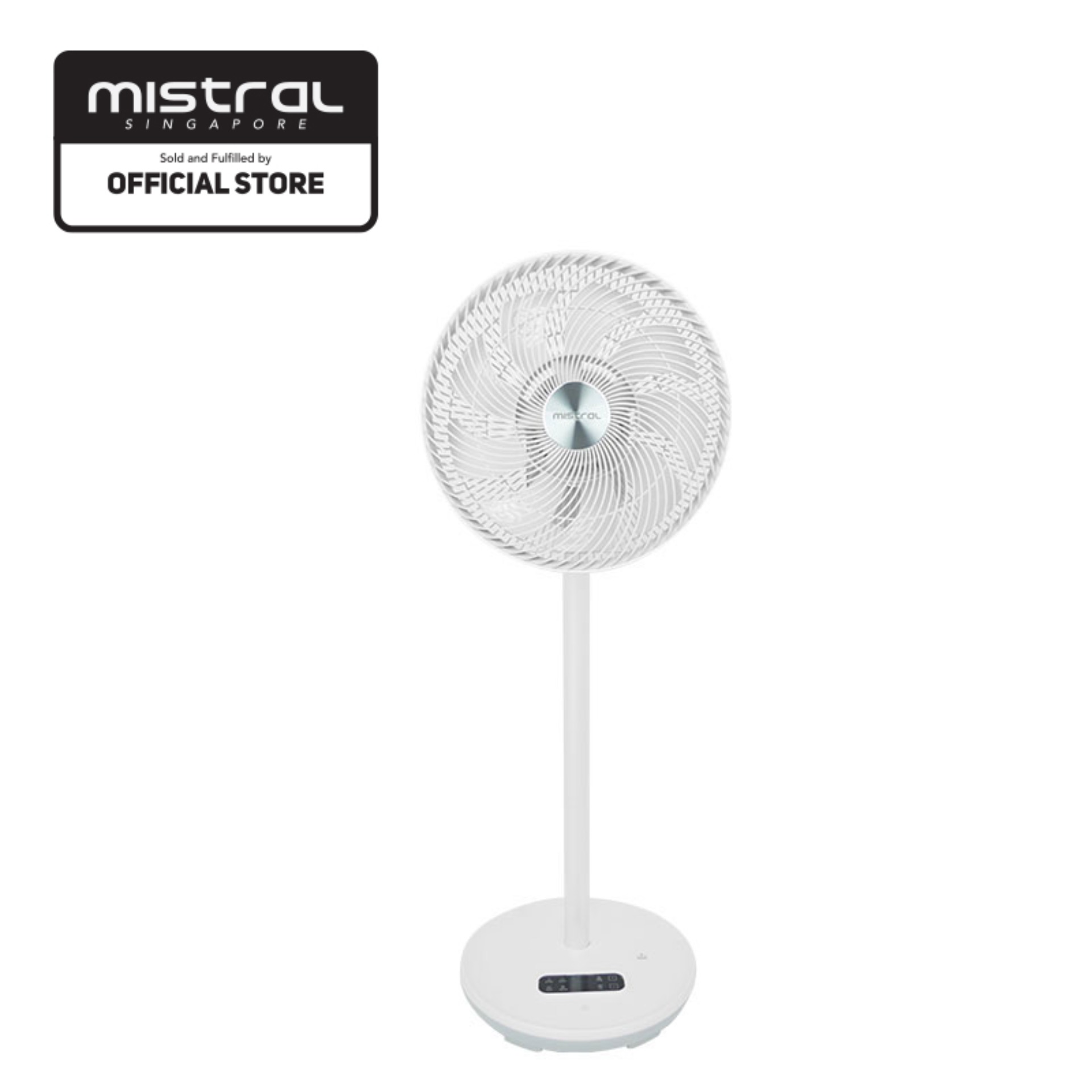 Mimica by Mistral 12 High Velocity Stand Fan with Remote Control