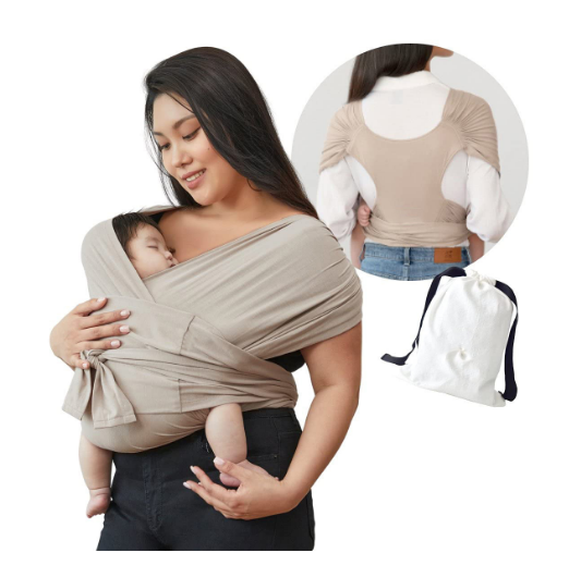 Topstudio BabyGo Adjustable Baby Carrier Wrap EasytoWear Baby Wrap