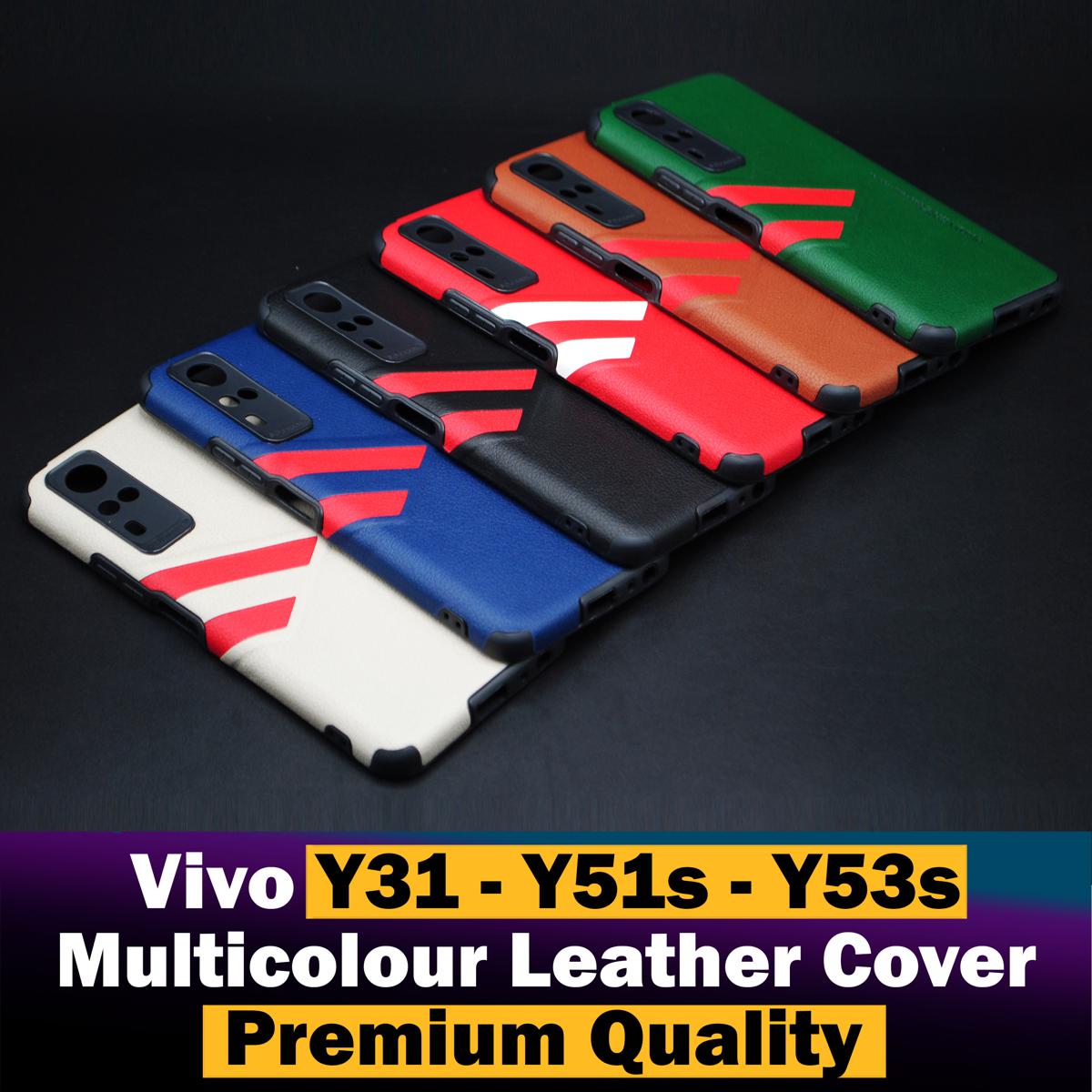 Vivo Y31 Vivo Y51s Vivo Y53s Back Cover Soft Multicolour