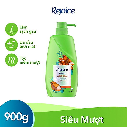 [HCM]Dầu Gội Rejoice Siêu mượt chai 900G