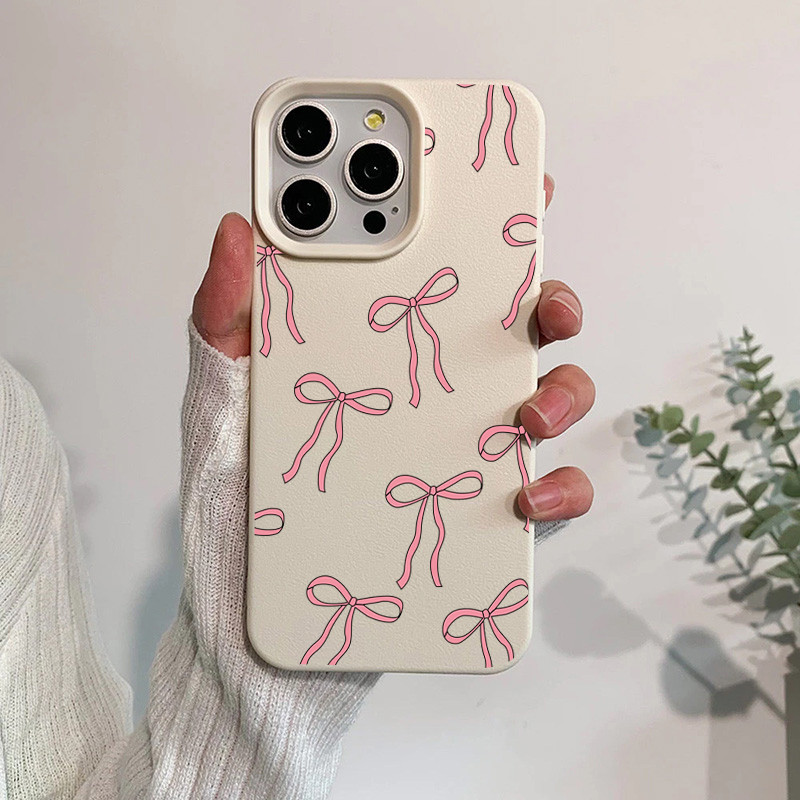 Handyhülle Aus Leder Für Iphone 16 15 14 13 12 11 Pro Max Pink_voghion.com