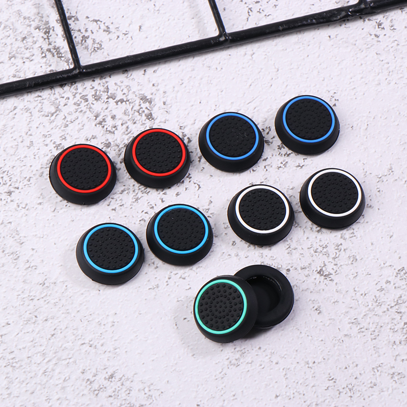 【Daily Deals】 2Pcs Analog Thumb Stick Grips Joystick Cover For PS3/PS4/PS5 Controller Replacement Parts For Thumb Accessories XUANTING.